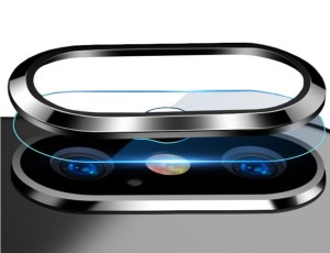 Iphone X, Szkło hartowane na aparat, aluminiowa ramka