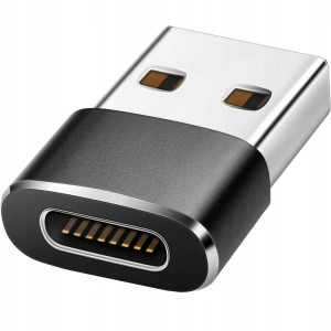 Adapter OTG przejściówka USB A do USB- C Typ- C