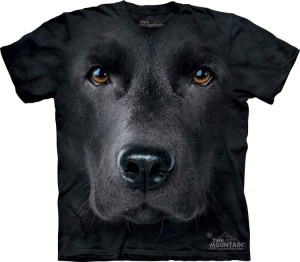 Koszulka  - Labrador - Black Lab Face - The Mountain