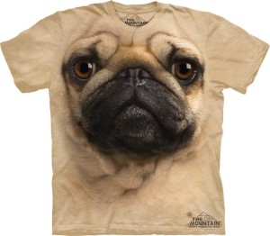 Koszulka  - Mops - Pug Face - The Mountain