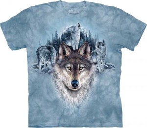 Koszulka  - Wilki - Blue Moon Wolves - The Mountain