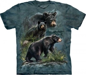 Koszulka  - Niedźwiedzie - Three Black Bears - The Mountain