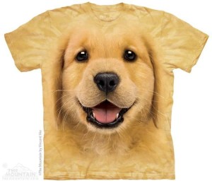 Koszulka - Golden Retriever Puppy - The Mountain