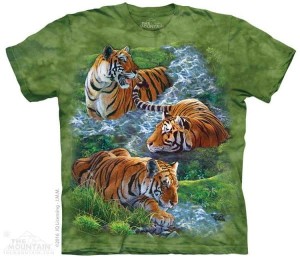 Koszulka - Tygrysy - Water Tiger Collage - The Mountain