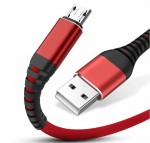 Wzmacniany kabel Micro USB, długość 1 metr, Quick Charge 3.0