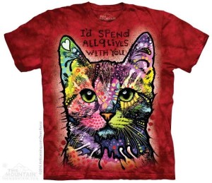 Koszulka - Kot - Russo 9 Lives - The Mountain