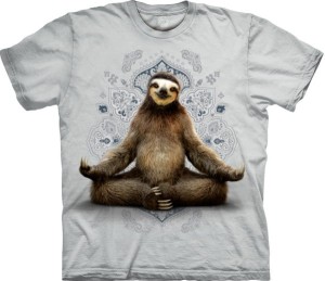 Koszulka - Vriksasana Sloth Yoga - The Mountain