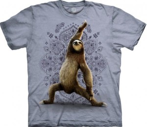 Koszulka - Warrior Sloth Yoga - The Mountain