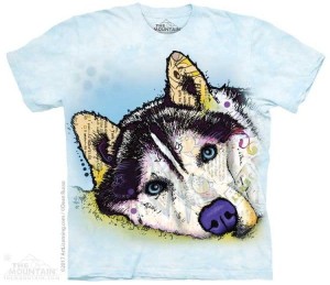 Koszulka - Pies - Russo Siberian Husky - The Mountain