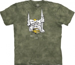 Koszulka - Away Is A Place - The Mountain