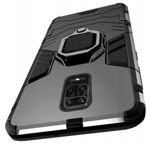 Xiaomi Redmi Note 9, Etui pancerne Holder 3w1 Ring