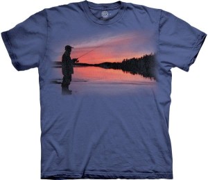 Koszulka - Wędkarz - Fly Solo - The Mountain
