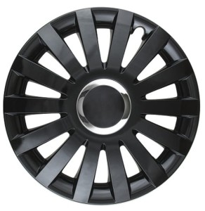MERCEDES 16'' kołpaki uniwersalne (komplet) sail czarny